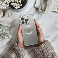 Apple iPhone 16 Pro Max Case Glam Silver