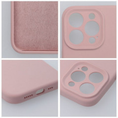 Apple iPhone 16 Pro Max Case Silicone 2mm Sand pink