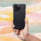 Apple iPhone 16 Pro Max Case Silicone Zephyr Mag Elegant MagSAFE Black Apple iPhone 16 Pro Max Case Silicone Zephyr Mag Elegant MagSAFE Black