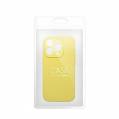 Apple iPhone 12 Case Silicone 2mm Lemon