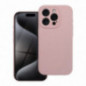 Apple iPhone 15 Pro Case Silicone 2mm Sand pink Apple iPhone 15 Pro Case Silicone 2mm Sand pink