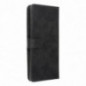 XIAOMI Redmi 12 Univerzálne puzdro, Wallet Cases COMMON book Elegant, Soft lining inside  Black