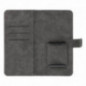 XIAOMI Redmi 12 Univerzálne puzdro, Wallet Cases COMMON book Elegant, Soft lining inside  Black