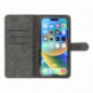 XIAOMI Redmi 12 Univerzálne puzdro, Wallet Cases COMMON book Elegant, Soft lining inside  Black