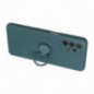 Samsung Galaxy S23 Ultra 5G Case Silicone ring Green