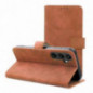 Samsung Galaxy S23 FE Wallet Cases TENDER Book Brown