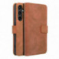 Samsung Galaxy S23 FE Wallet Cases TENDER Book Brown