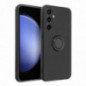 Samsung Galaxy S23 FE Case Silicone ring Black
