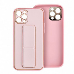 Samsung Galaxy S24 FE Case LEATHER Case Kickstand Pink