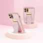 Samsung Galaxy S24 FE Case LEATHER Case Kickstand Pink