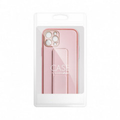 Samsung Galaxy S24 FE Case LEATHER Case Kickstand Pink
