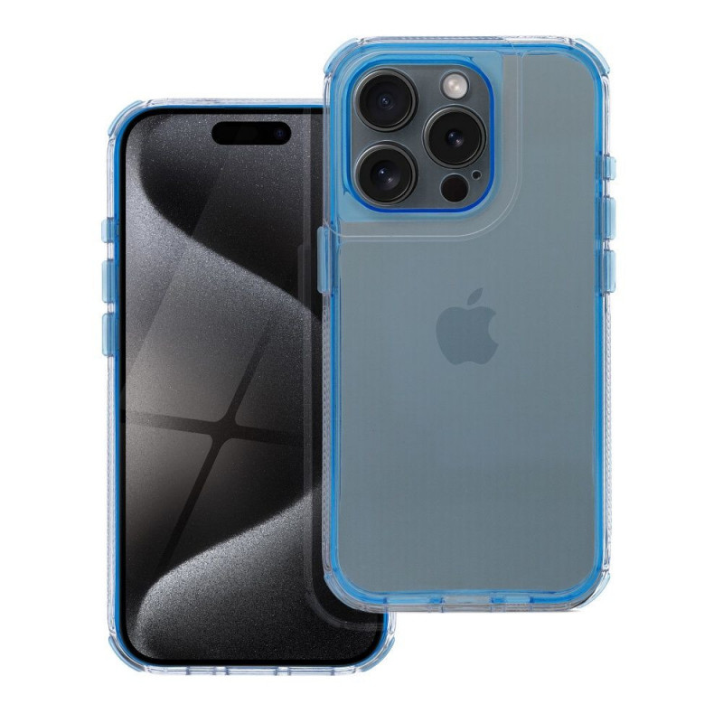 Apple iPhone 12 Case Matrix Clear Blue