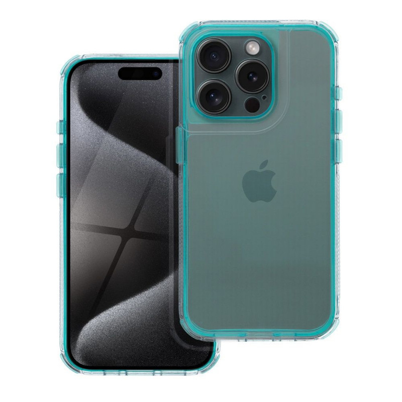 Apple iPhone 16 Plus Case Matrix Clear Mint