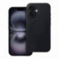 Apple iPhone 16 Case Silicone Mag Cover MagSAFE  Black