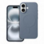 Apple iPhone 16 Case Silicone Mag Cover MagSAFE  Light blue