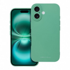 Apple iPhone 16 Case Roar Luna Monochrome, Stylish, An aesthetic accessory  Green