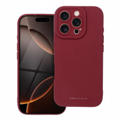 Apple iPhone 16 Pro Case Roar Luna Monochrome, Stylish, An aesthetic accessory  Red