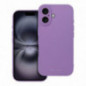 Apple iPhone 16 Case Roar Luna Monochrome, Stylish, An aesthetic accessory  Violet