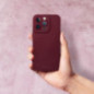 Apple iPhone 16 Case Roar Luna Monochrome, Stylish, An aesthetic accessory  Red