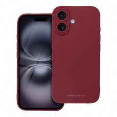 Apple iPhone 16 Case Roar Luna Monochrome, Stylish, An aesthetic accessory  Red