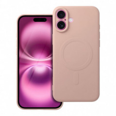 Apple iPhone 16 Plus Case Silicone Mag Cover MagSAFE  Pink