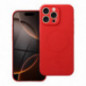 Apple iPhone 16 Pro Max Case Silicone Mag Cover MagSAFE  Red