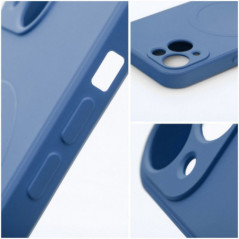 Apple iPhone 16 Pro Max Case Silicone Mag Cover MagSAFE  Blue
