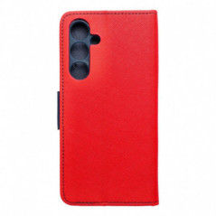 Samsung Galaxy S24 FE Wallet case Fancy Book Red / Navy