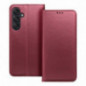 Samsung Galaxy S24 FE Wallet Cases Smart Magneto book Burgundy