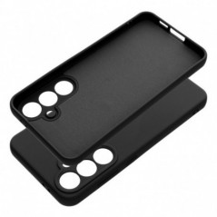 Samsung Galaxy S24 FE Case Silicone Elegant  Black