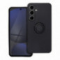 Samsung Galaxy S24 FE Case Silicone ring Black