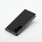 Samsung Galaxy S24 FE Wallet Cases LUNA Book Carbon Carbon Fibre, Elegant  Black