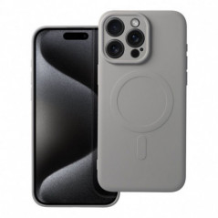 Apple iPhone 16 Pro Max Case Silicone Mag Cover MagSAFE  Titanium