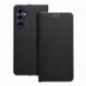 Samsung Galaxy A16 Wallet Cases LUNA Book Carbon Carbon Fibre, Elegant  Black