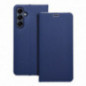 Samsung Galaxy A16 Wallet Cases LUNA Book Carbon Carbon Fibre, Elegant  Blue