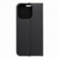 Apple iPhone 16 Pro Wallet Cases LUNA Book Carbon Carbon Fibre, Elegant  Black