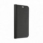 Apple iPhone 16 Pro Max Wallet Cases LUNA Book Carbon Carbon Fibre, Elegant  Black