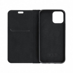 Apple iPhone 16 Pro Max Wallet Cases LUNA Book Carbon Carbon Fibre, Elegant  Black