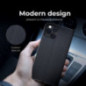 Apple iPhone 16 Pro Max Wallet Cases LUNA Book Carbon Carbon Fibre, Elegant  Black
