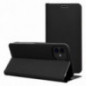 Apple iPhone 16 Pro Max Wallet Cases LUNA Book Carbon Carbon Fibre, Elegant  Black