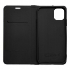 Apple iPhone 16 Pro Max Wallet Cases LUNA Book Carbon Carbon Fibre, Elegant  Black