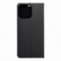 Apple iPhone 16 Pro Max Wallet Cases LUNA Book Carbon Carbon Fibre, Elegant  Black