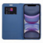 Apple iPhone 16 Pro Max Wallet Cases LUNA Book Carbon Carbon Fibre, Elegant  Blue