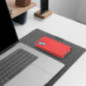 Apple iPhone 16 Wallet Cases LUNA Book Gold Elegant  Red