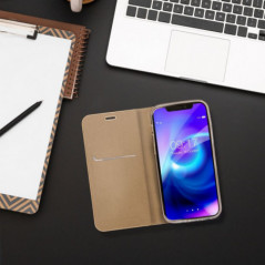 Apple iPhone 16 Wallet Cases LUNA Book Gold Elegant  Gold