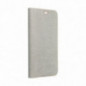Apple iPhone 16 Pro Wallet Cases LUNA Book Gold Elegant  Silver