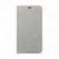 Apple iPhone 16 Pro Wallet Cases LUNA Book Gold Elegant  Silver