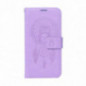 Apple iPhone 16 Pro Wallet Cases MEZZO Book Dreamcatcher  Purple