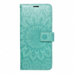 Apple iPhone 16 Pro Max Wallet Cases MEZZO Book Mandala  Green