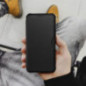 Apple iPhone 16 Plus Wallet Cases Razor Book Carbon Fibre, Carbon pattern Black Apple iPhone 16 Plus Wallet Cases Razor Book Carbon Fibre, Carbon pattern Black